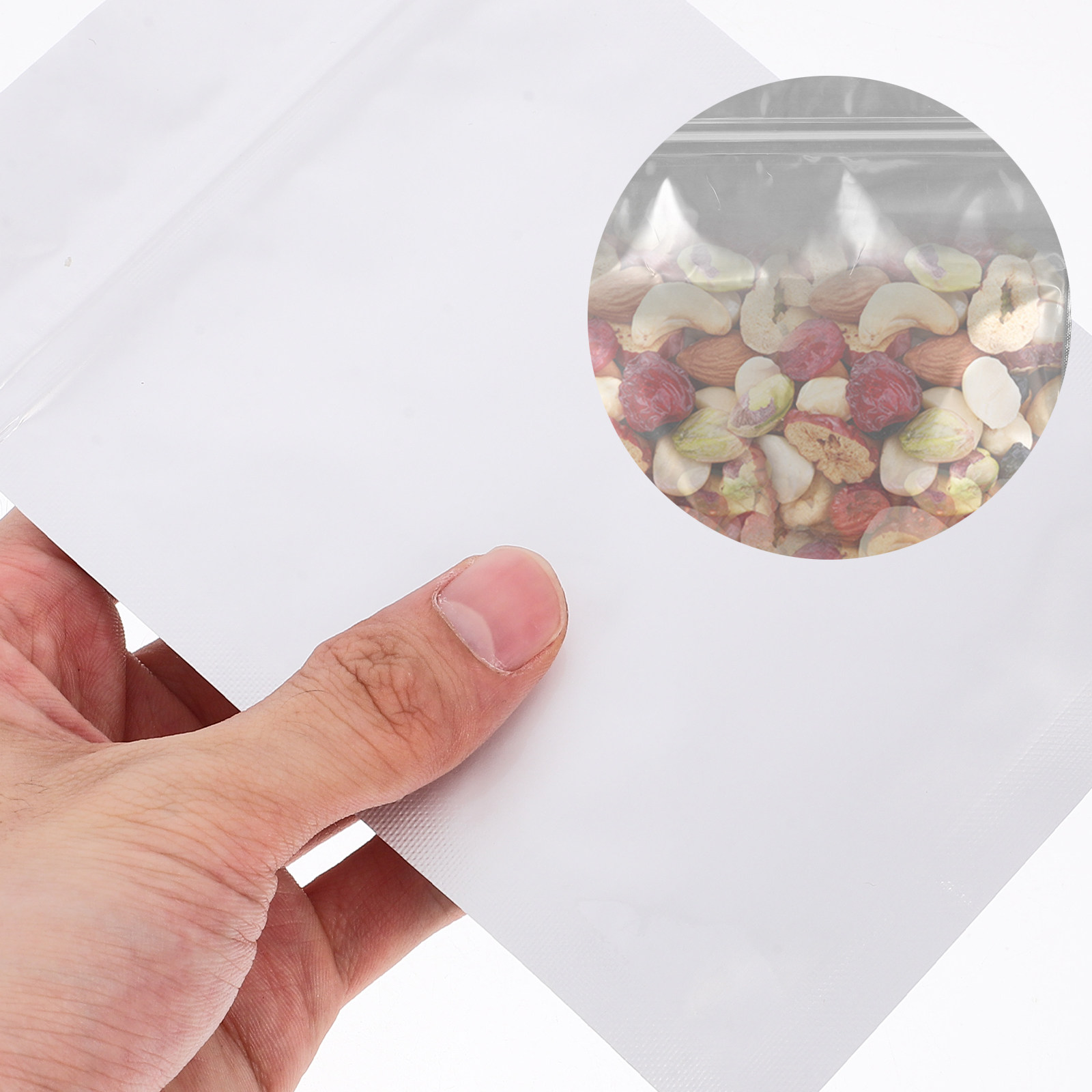 50Pcs Airtight Resealable Bags - Food And Snacks 评论和价格