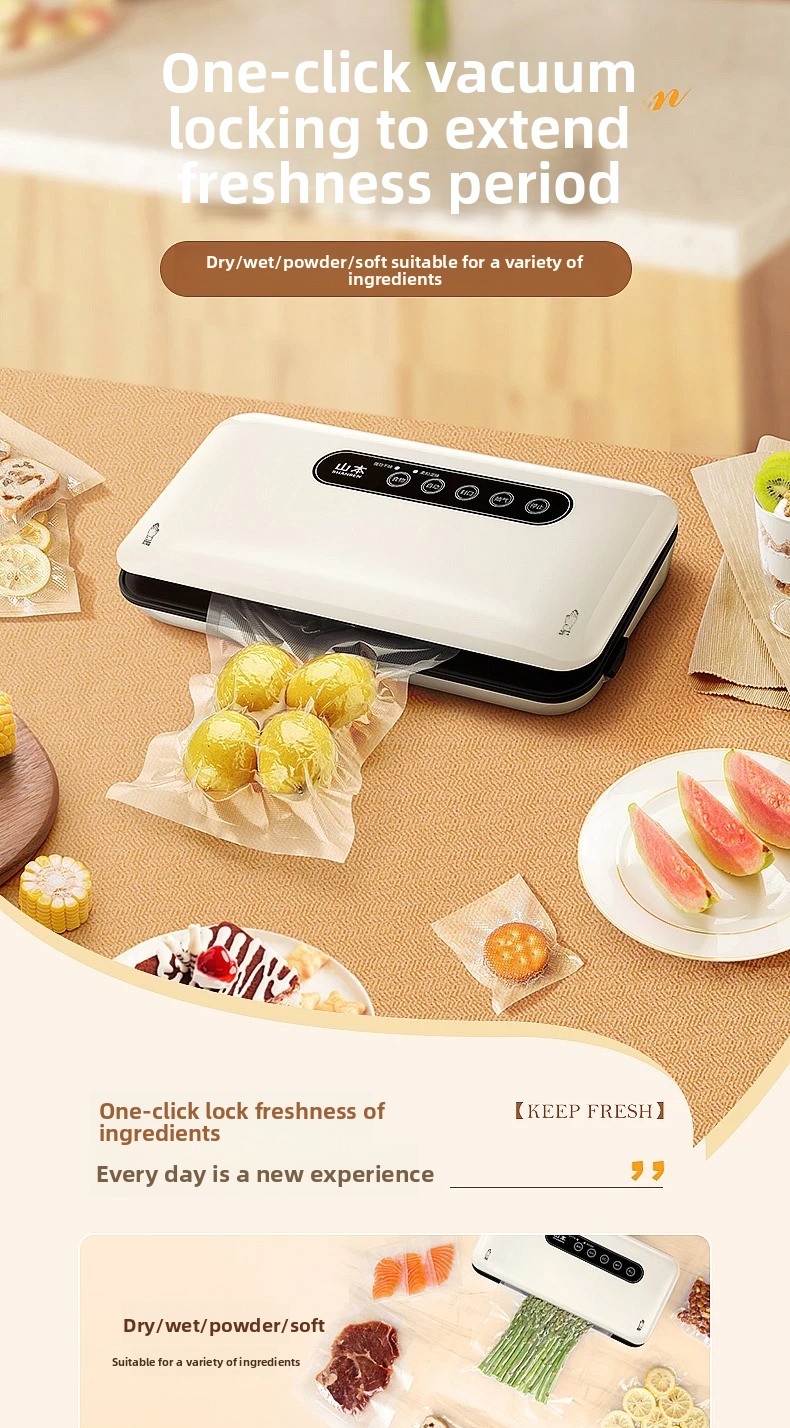 Mini Vacuum Sealer Machine Aut - Food And Snacks 评论和价格