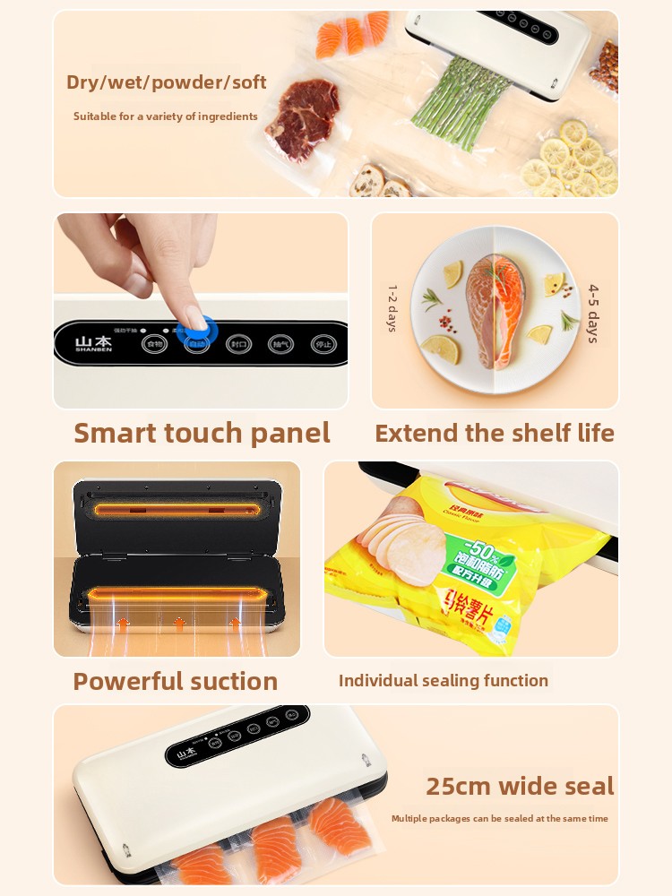 Mini Vacuum Sealer Machine Aut - Food And Snacks 评论和价格