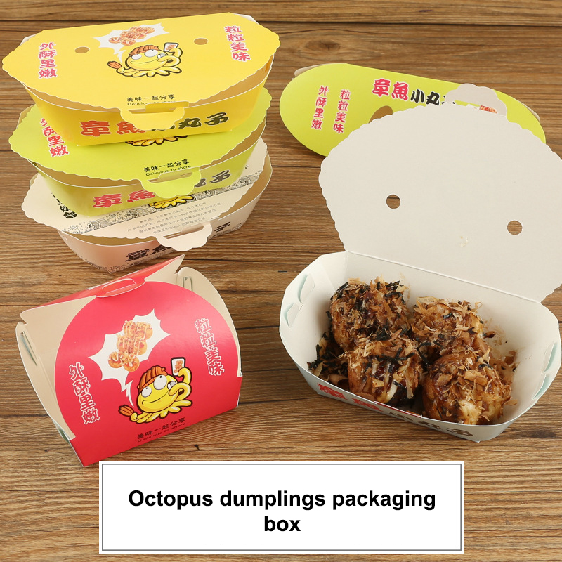 100Pcs Disposable Cartoon Octo - Food In Japanese Snacks 评论和价格