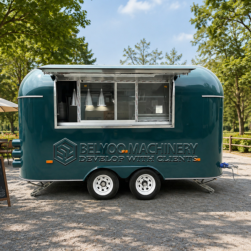 Belyoo Commercial Food Trailer - Food And Snacks 评论和价格