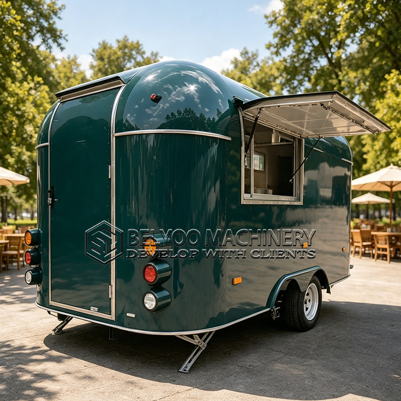 Belyoo Commercial Food Trailer - Food And Snacks 评论和价格