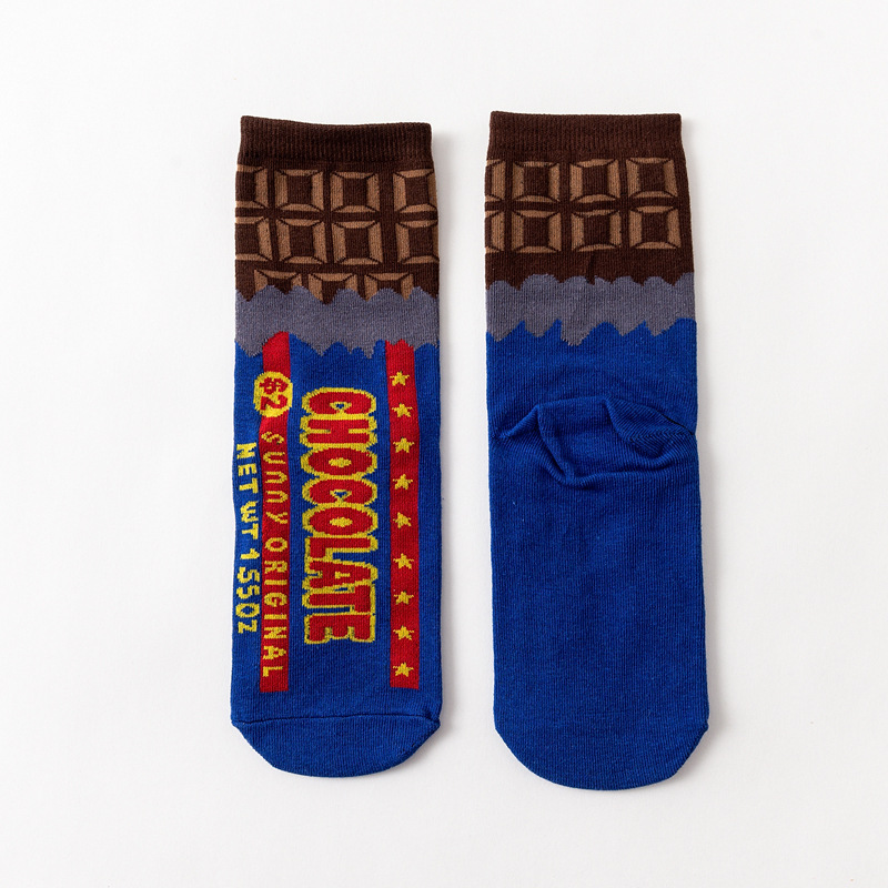 1 Pair Fashion Women Sock Funn - Food In Japanese Snacks 评论和价格