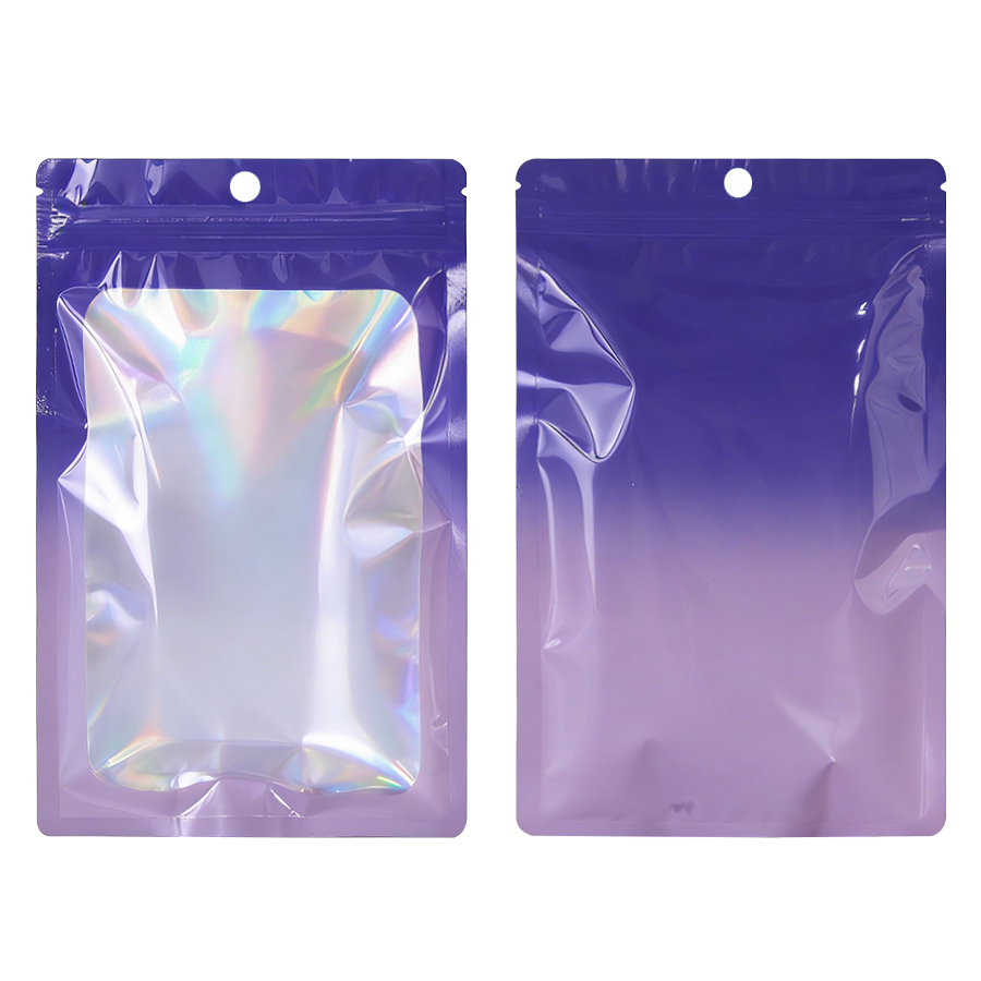 Holographic Color Square Zippe - Food And Snacks 评论和价格