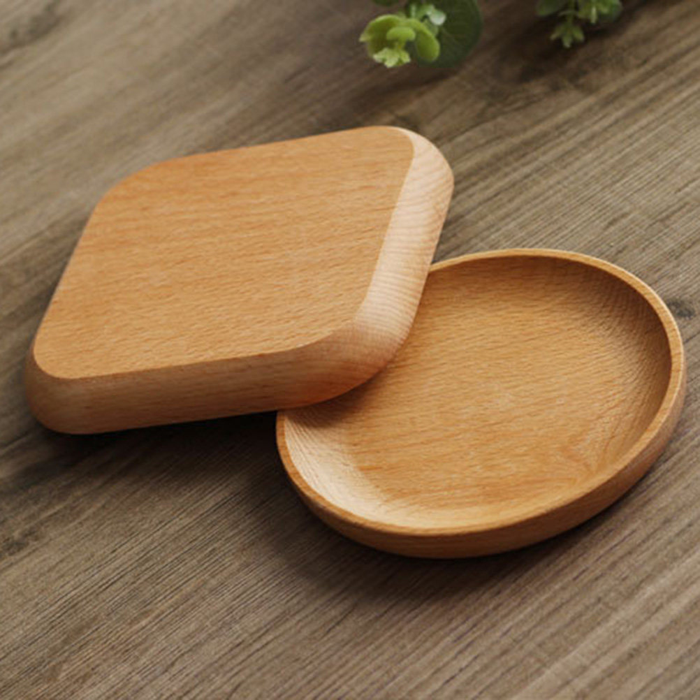 12 Cm Natural Wooden Round Sna - Food In Japanese Snacks 评论和价格