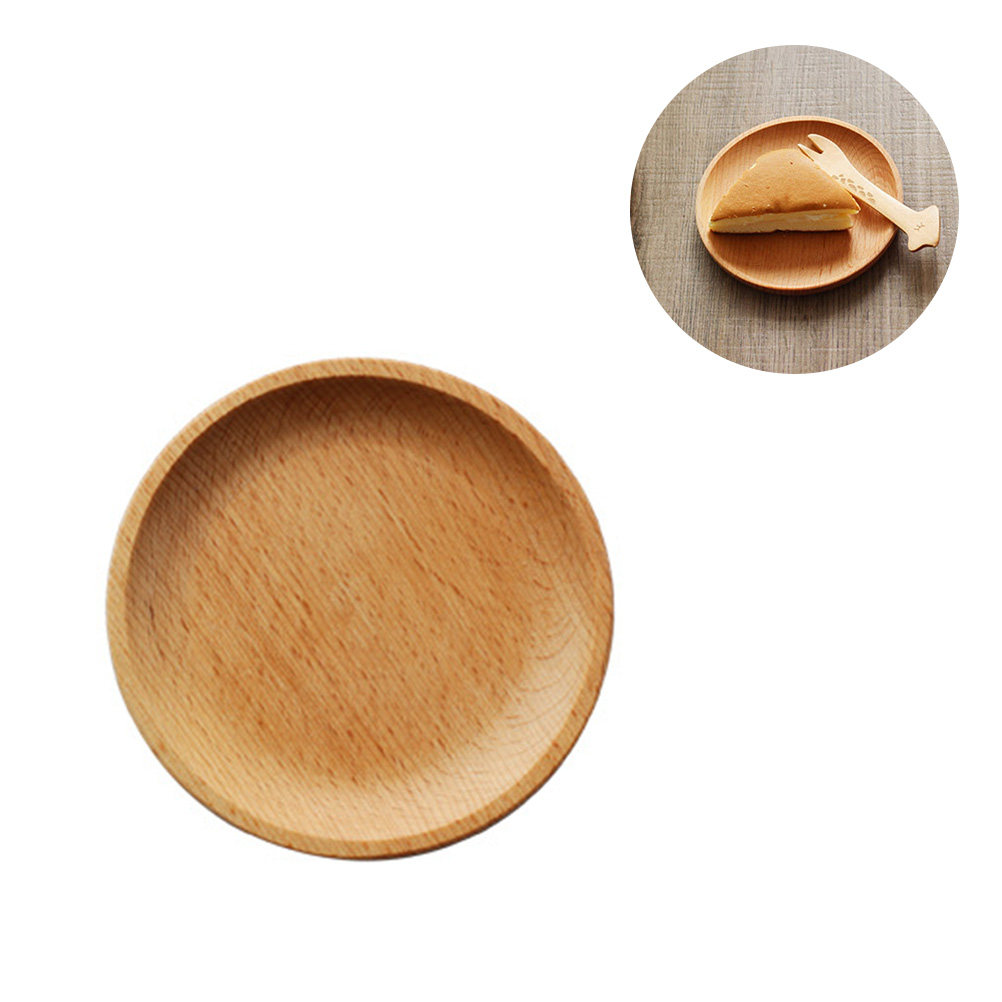 12 Cm Natural Wooden Round Sna - Food In Japanese Snacks 评论和价格